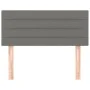 Dark gray fabric headboard 80x5x78/88 cm by vidaXL, Headboards and footboards - Ref: Foro24-346103, Price: 30,12 €, Discount: %