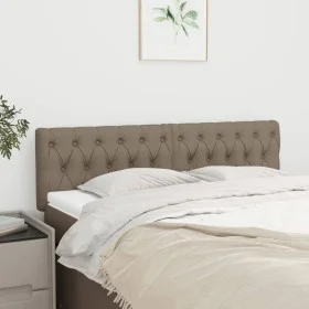 Headboards 2 units of taupe gray fabric 80x7x78/88 cm by vidaXL, Headboards and footboards - Ref: Foro24-346358, Price: 81,72...