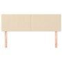 Cabeceros 2 unidades tela color crema 72x5x78/88 cm de vidaXL, Cabeceros y pies de cama - Ref: Foro24-345789, Precio: 62,65 €...