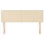Headboards 2 units cream-colored fabric 72x5x78/88 cm by vidaXL, Headboards and footboards - Ref: Foro24-345789, Price: 60,89...