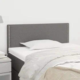 Kopfteil aus dunkelgrauem Stoff, 100 x 5 x 78/88 cm von vidaXL, Kopf- und Fußteile - Ref: Foro24-345905, Preis: 25,13 €, Raba...