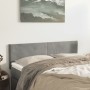 Cabeceros 2 unidades terciopelo gris claro 72x5x78/88 cm de vidaXL, Cabeceros y pies de cama - Ref: Foro24-345798, Precio: 59...