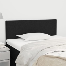 Cabecero de tela negro 90x5x78/88 cm de vidaXL, Cabeceros y pies de cama - Ref: Foro24-345746, Precio: 38,01 €, Descuento: %