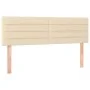 Kopfteile 2 Einheiten aus cremefarbenem Stoff 72x5x78/88 cm von vidaXL, Kopf- und Fußteile - Ref: Foro24-346149, Preis: 64,17...