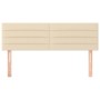 Cabeceros 2 unidades tela color crema 72x5x78/88 cm de vidaXL, Cabeceros y pies de cama - Ref: Foro24-346149, Precio: 67,09 €...