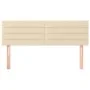 Kopfteile 2 Einheiten aus cremefarbenem Stoff 72x5x78/88 cm von vidaXL, Kopf- und Fußteile - Ref: Foro24-346149, Preis: 64,17...
