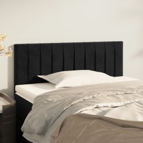 Cabecero de terciopelo negro 80x5x78/88 cm de vidaXL, Cabeceros y pies de cama - Ref: Foro24-346210, Precio: 31,85 €, Descuen...