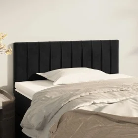Kopfteil aus schwarzem Samt, 80x5x78/88 cm von vidaXL, Kopf- und Fußteile - Ref: Foro24-346210, Preis: 31,33 €, Rabatt: %