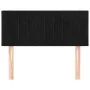 Black velvet headboard 80x5x78/88 cm by vidaXL, Headboards and footboards - Ref: Foro24-346210, Price: 31,33 €, Discount: %