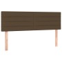 Cabeceros 2 unidades tela marrón oscuro 72x5x78/88 cm de vidaXL, Cabeceros y pies de cama - Ref: Foro24-346147, Precio: 63,55...