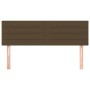 Cabeceros 2 unidades tela marrón oscuro 72x5x78/88 cm de vidaXL, Cabeceros y pies de cama - Ref: Foro24-346147, Precio: 63,55...