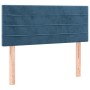 Cabecero de terciopelo azul 100x5x78/88 cm de vidaXL, Cabeceros y pies de cama - Ref: Foro24-346142, Precio: 40,91 €, Descuen...