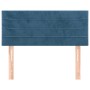 Cabecero de terciopelo azul 100x5x78/88 cm de vidaXL, Cabeceros y pies de cama - Ref: Foro24-346142, Precio: 40,91 €, Descuen...