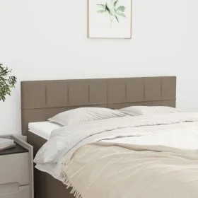 Cabeceros 2 unidades tela gris taupe 72x5x78/88 cm de vidaXL, Cabeceros y pies de cama - Ref: Foro24-346050, Precio: 49,96 €,...