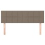 Cabeceros 2 unidades tela gris taupe 72x5x78/88 cm de vidaXL, Cabeceros y pies de cama - Ref: Foro24-346050, Precio: 47,95 €,...