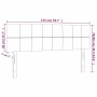 Cabeceros 2 unidades tela gris taupe 72x5x78/88 cm de vidaXL, Cabeceros y pies de cama - Ref: Foro24-346050, Precio: 47,95 €,...