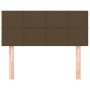 Cabecero de tela marrón oscuro 90x5x78/88 cm de vidaXL, Cabeceros y pies de cama - Ref: Foro24-346021, Precio: 39,57 €, Descu...