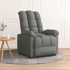 Sillón reclinable de tela gris oscuro en Sillones | Comprar online en Foru.es