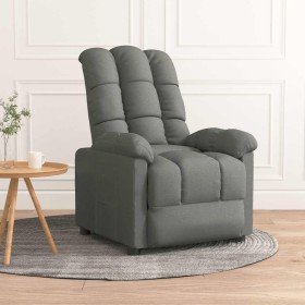 Sillón reclinable de tela gris oscuro en Sillones | Comprar online en Foru.es