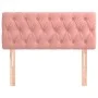 Cabecero de terciopelo rosa 90x7x78/88 cm de vidaXL, Cabeceros y pies de cama - Ref: Foro24-346325, Precio: 54,98 €, Descuent...