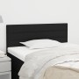 Cabecero de tela negro 80x5x78/88 cm de vidaXL, Cabeceros y pies de cama - Ref: Foro24-346104, Precio: 42,57 €, Descuento: %