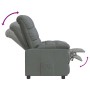 Sillón reclinable de tela gris oscuro en Sillones | Comprar online en Foru.es
