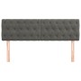 Cabeceros 2 unidades de terciopelo gris oscuro 80x7x78/88 cm de vidaXL, Cabeceros y pies de cama - Ref: Foro24-346363, Precio...