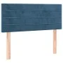 Cabecero de terciopelo azul oscuro 80x5x78/88 cm de vidaXL, Cabeceros y pies de cama - Ref: Foro24-346114, Precio: 31,27 €, D...