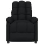 Sillón reclinable de tela negro en Sillones | Comprar online en Foru.es