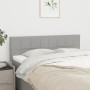 Cabeceros 2 unidades tela gris claro 72x5x78/88 cm de vidaXL, Cabeceros y pies de cama - Ref: Foro24-346046, Precio: 64,18 €,...