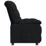 Sillón reclinable de tela negro en Sillones | Comprar online en Foru.es