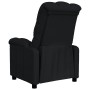 Sillón reclinable de tela negro en Sillones | Comprar online en Foru.es