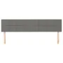 Headboards 2 units of dark gray fabric 80x5x78/88 cm by vidaXL, Headboards and footboards - Ref: Foro24-346061, Price: 60,03 ...