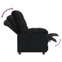 Sillón reclinable de tela negro en Sillones | Comprar online en Foru.es
