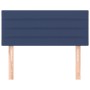 Cabecero de tela azul 100x5x78/88 cm de vidaXL, Cabeceros y pies de cama - Ref: Foro24-346136, Precio: 40,83 €, Descuento: %