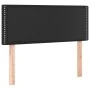 Black synthetic leather headboard 90x5x78/88 cm by vidaXL, Headboards and footboards - Ref: Foro24-345892, Price: 26,27 €, Di...