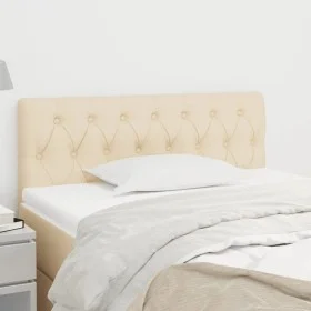 Cabecero de tela color crema 100x7x78/88 cm de vidaXL, Cabeceros y pies de cama - Ref: Foro24-346331, Precio: 42,68 €, Descue...