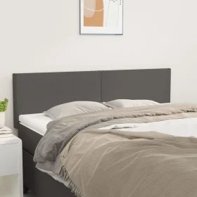 Kopfteile 2 Einheiten graues Kunstleder 72x5x78/88 cm von vidaXL, Kopf- und Fußteile - Ref: Foro24-345796, Preis: 50,42 €, Ra...