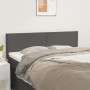Cabeceros 2 unidades cuero sintético gris 72x5x78/88 cm de vidaXL, Cabeceros y pies de cama - Ref: Foro24-345796, Precio: 51,...