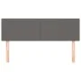 Cabeceros 2 unidades cuero sintético gris 72x5x78/88 cm de vidaXL, Cabeceros y pies de cama - Ref: Foro24-345796, Precio: 50,...