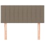 Cabecero de tela gris taupe 80x5x78/88 cm de vidaXL, Cabeceros y pies de cama - Ref: Foro24-346204, Precio: 33,88 €, Descuent...