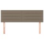 Cabeceros 2 unidades tela gris taupe 72x5x78/88 cm de vidaXL, Cabeceros y pies de cama - Ref: Foro24-346148, Precio: 65,13 €,...