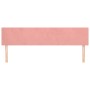 Cabeceros 2 unidades de terciopelo rosa 90x5x78/88 cm de vidaXL, Cabeceros y pies de cama - Ref: Foro24-345843, Precio: 64,17...