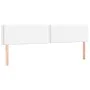 Headboards 2 units of white synthetic leather 100x5x78/88 cm by vidaXL, Headboards and footboards - Ref: Foro24-345993, Price...