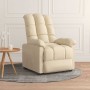 Sillón reclinable de tela crema en Sillones | Comprar online en Foru.es