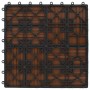 Baldosas de porche WPC 30x30 cm 2 m² marrón 22 unidades de vidaXL, Suelos y moquetas - Ref: Foro24-277806, Precio: 112,40 €, ...