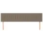 Headboards 2 units of taupe gray fabric 90x5x78/88 cm by vidaXL, Headboards and footboards - Ref: Foro24-346274, Price: 62,13...