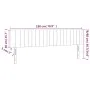 Kopfteile 2 Einheiten aus taupegrauem Stoff 90x5x78/88 cm von vidaXL, Kopf- und Fußteile - Ref: Foro24-346274, Preis: 62,13 €...