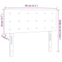 Cabecero de tela marrón oscuro 80x5x78/88 cm de vidaXL, Cabeceros y pies de cama - Ref: Foro24-346399, Precio: 36,22 €, Descu...