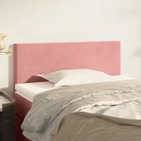 Cabecero de terciopelo rosa 80x5x78/88 cm de vidaXL, Cabeceros y pies de cama - Ref: Foro24-345743, Precio: 33,47 €, Descuent...